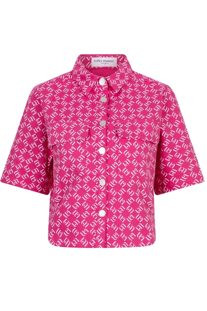 BLOUSE ZARINA QD06 317 pink denim